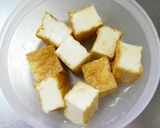 厚揚げのたこ焼き風。～お好み焼きの味～作り方2写真
