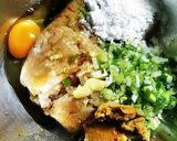 鶏つくねの大葉巻き☆味噌風味作り方1写真
