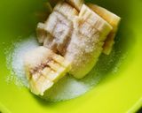 HMで簡単　＊バナナヨーグルトケーキ＊作り方1写真