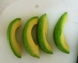 揚げないアボカド春巻き作り方1写真