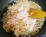 簡単☆菜箸無しでパラパラ鶏そぼろ☆作り方2写真