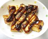 厚揚げのたこ焼き風。～お好み焼きの味～作り方5写真