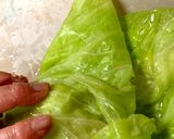 餅入りロールキャベツ作り方8写真