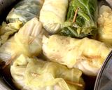 餅入りロールキャベツ作り方12写真