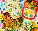 お絵描きキャラ弁★スプラトゥーン★作り方10写真