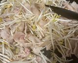 ★節約ごはん★豚肉ともやしでオム豚平作り方1写真