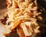 牛巻きと野菜素揚げのキムチ・チーズ作り方11写真