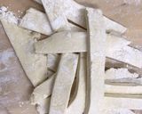 麻婆豆腐にほうとう作り方4写真