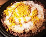 ホットプレートでペッパーランチ風ごはん作り方2写真