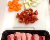 牛薄切り肉の赤ワイン煮~デミグラス風味~作り方1写真