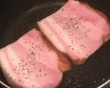 ベーコンステーキ（焼きベーコン）作り方1写真