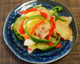 レンジ活用短時☆しゃきしゃき野菜炒め♪作り方2写真