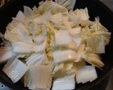 白菜と豚肉のポン酢煮作り方1写真
