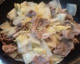 白菜と豚肉のポン酢煮作り方4写真