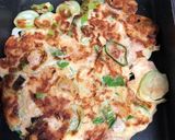 簡単！ツナの白ねぎ焼きチヂミ作り方6写真