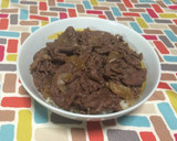 超簡単☆甘辛が旨い！しょうが風味の牛丼作り方9写真