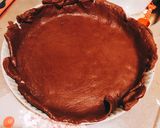 バター無し簡単ベイクドチーズチョコタルト作り方4写真