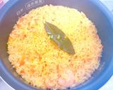 炊飯器で!ターメリック海老ピラフ作り方5写真