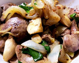 レバーとエリンギの豆豉醬炒め作り方6写真