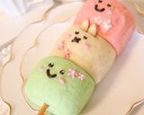 ひな祭りお団子ちぎりパン(うさちゃん付)作り方6写真