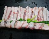 簡単！小松菜の肉巻き☆白だし焼き作り方2写真