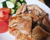 鳥もも肉の塩レモン焼き作り方6写真