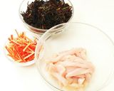 鶏と大豆のひじき煮作り方1写真