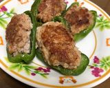 ピーマン肉詰め作り方7写真