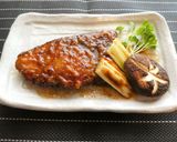 柔らかコッテリ♪簡単ブリの生姜照り焼き　作り方5写真