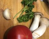 トマトとバルサミコの炊込みご飯作り方1写真