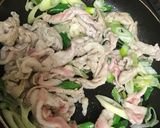 豚肉と長ネギの時短レシピ作り方4写真