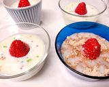 １分で子供も喜ぶいちごヨーグルトケーキ風作り方1写真