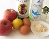ほろ酔いあわ雪りんご作り方1写真
