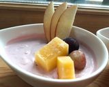 材料２つ♡ココナッツストロベリームース作り方1写真