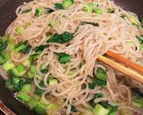 糸こんにゃくと小松菜の炒め物作り方4写真