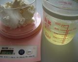 レンジdeカッテージチーズ♫作り方6写真