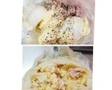 10分完成！ハムチーズエッグの三角春巻き作り方1写真