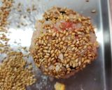 ひな祭りに♡彩り手まり作り方4写真