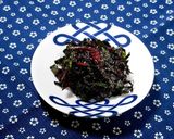 簡単★茹でないビーツ葉のごま和え✿作り方6写真