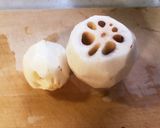 れんこんご飯作り方1写真