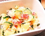 おいもゴロゴロ☆海苔ポテトサラダ作り方5写真