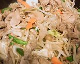 お馴染みの肉野菜炒め♡作り方3写真