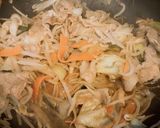 お馴染みの肉野菜炒め♡作り方6写真