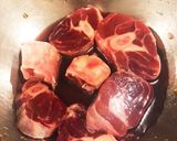 炊飯器で作るマトンシャンクのカレー作り方1写真