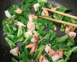 調味料2つ☆菜の花とホタテのパスタ作り方2写真