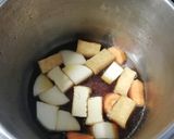 厚揚げ大根ニンジンの圧力鍋煮作り方3写真