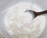 混ぜるだけ！ホワイトチョコもっちーず作り方3写真