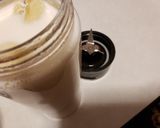 簡単マイボトルブレンダーでバナナミルク作り方1写真