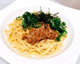 簡単☆納豆パスタ作り方4写真