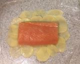 サーモンのポテトスライス包み焼き作り方2写真